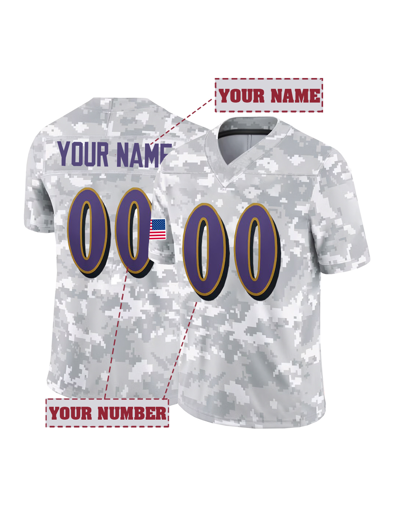Embroidery Names - Kişiye Özel İsim ve Numara Tasarımı,