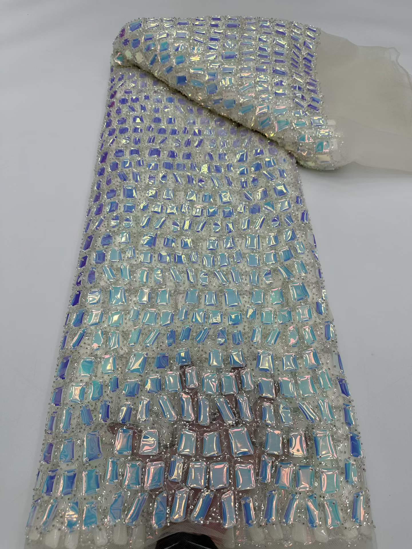 Embroidery Net Fabric - 5 Yard Yeni Gelen Çok Satan