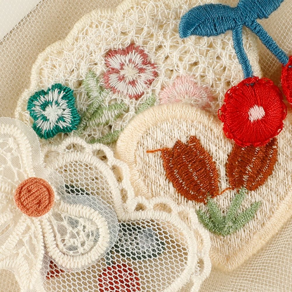 Embroidery Patch - Çok Amaçlı Dikilebilir Nakış Yaması Kiraz
