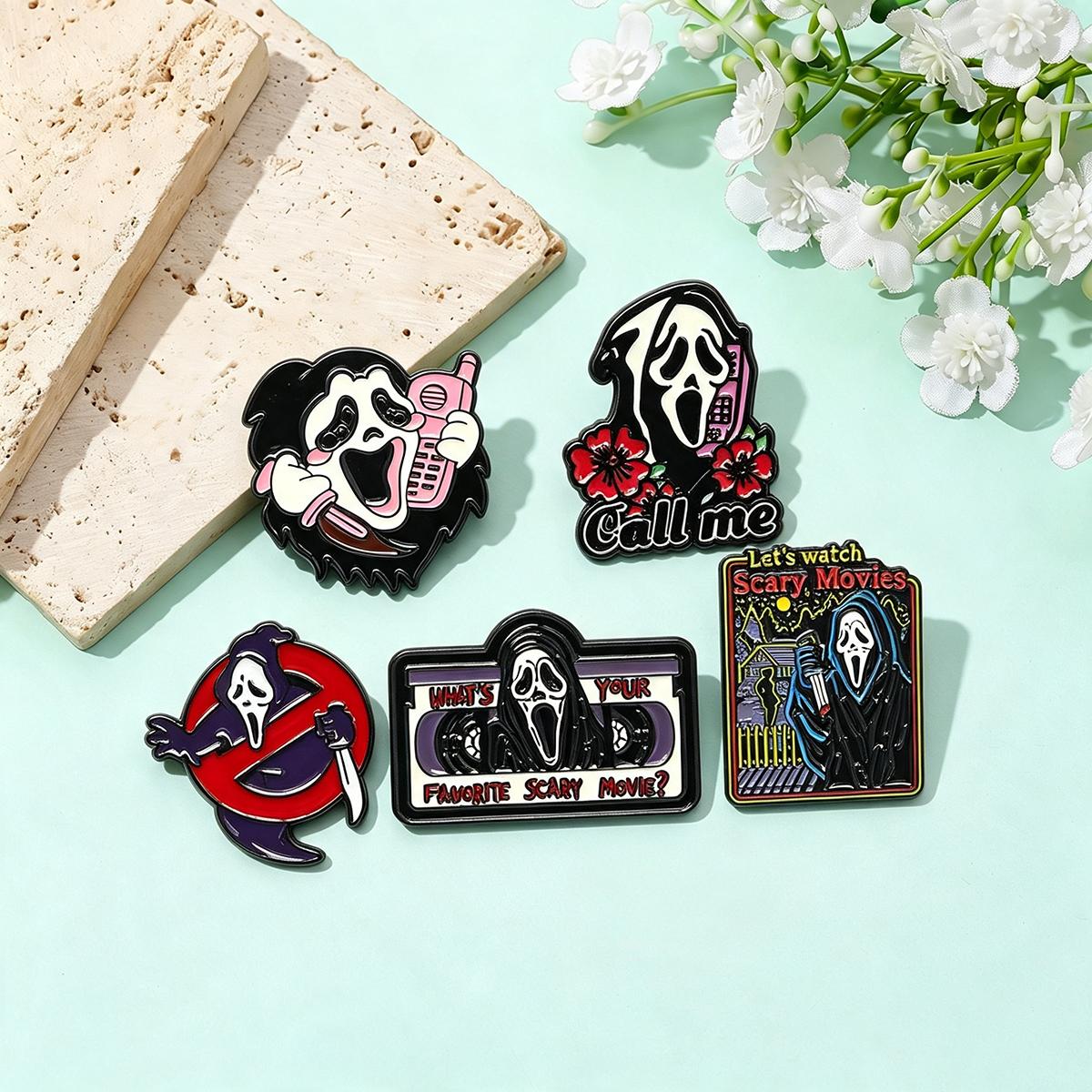 5'li Set Korku Temalı Kafatası - Embroidery Gothic incelemesi ve fiyatı