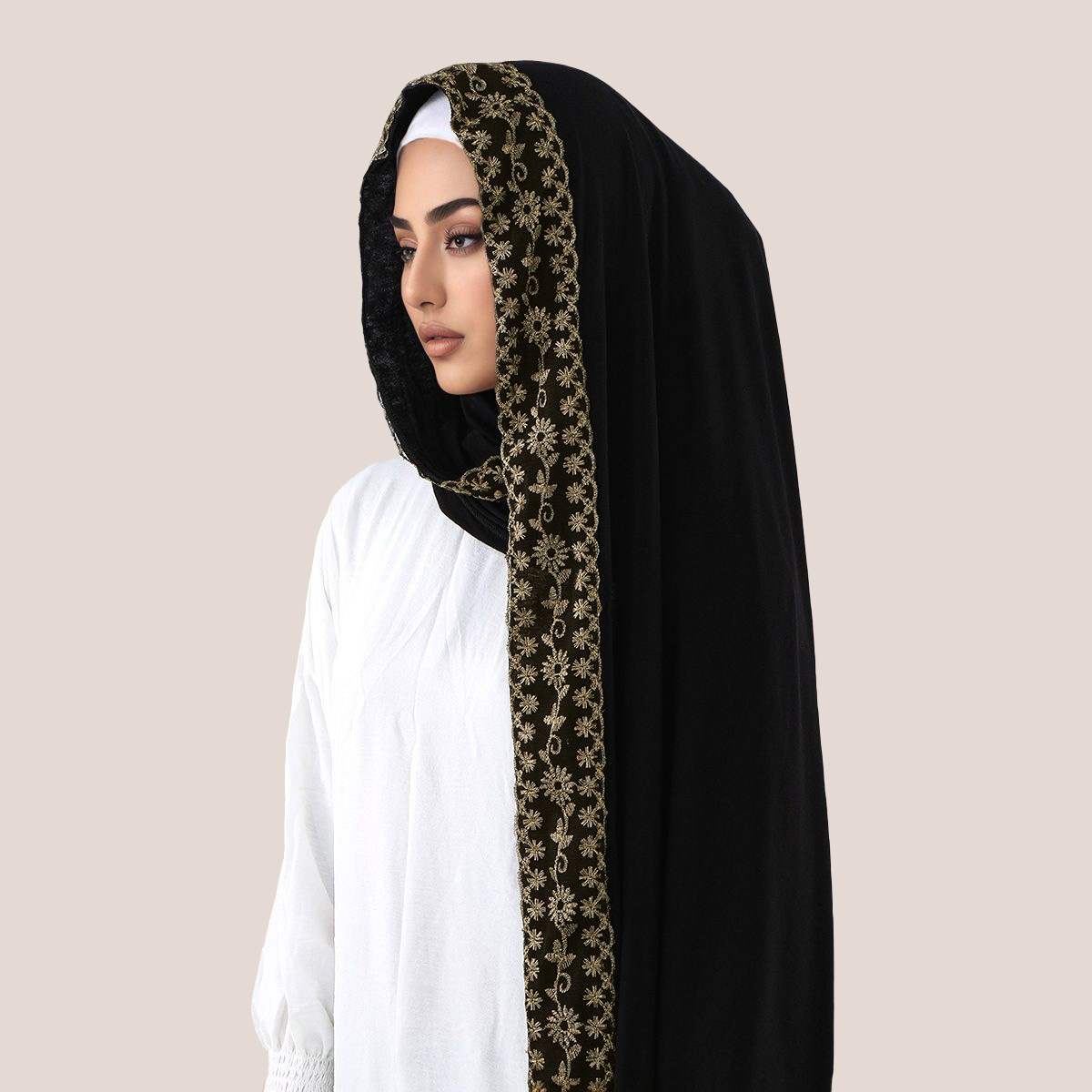 Dantel İşlemeli Pamuklu Jersey - Embroidery Fashion incelemesi ve fiyatı