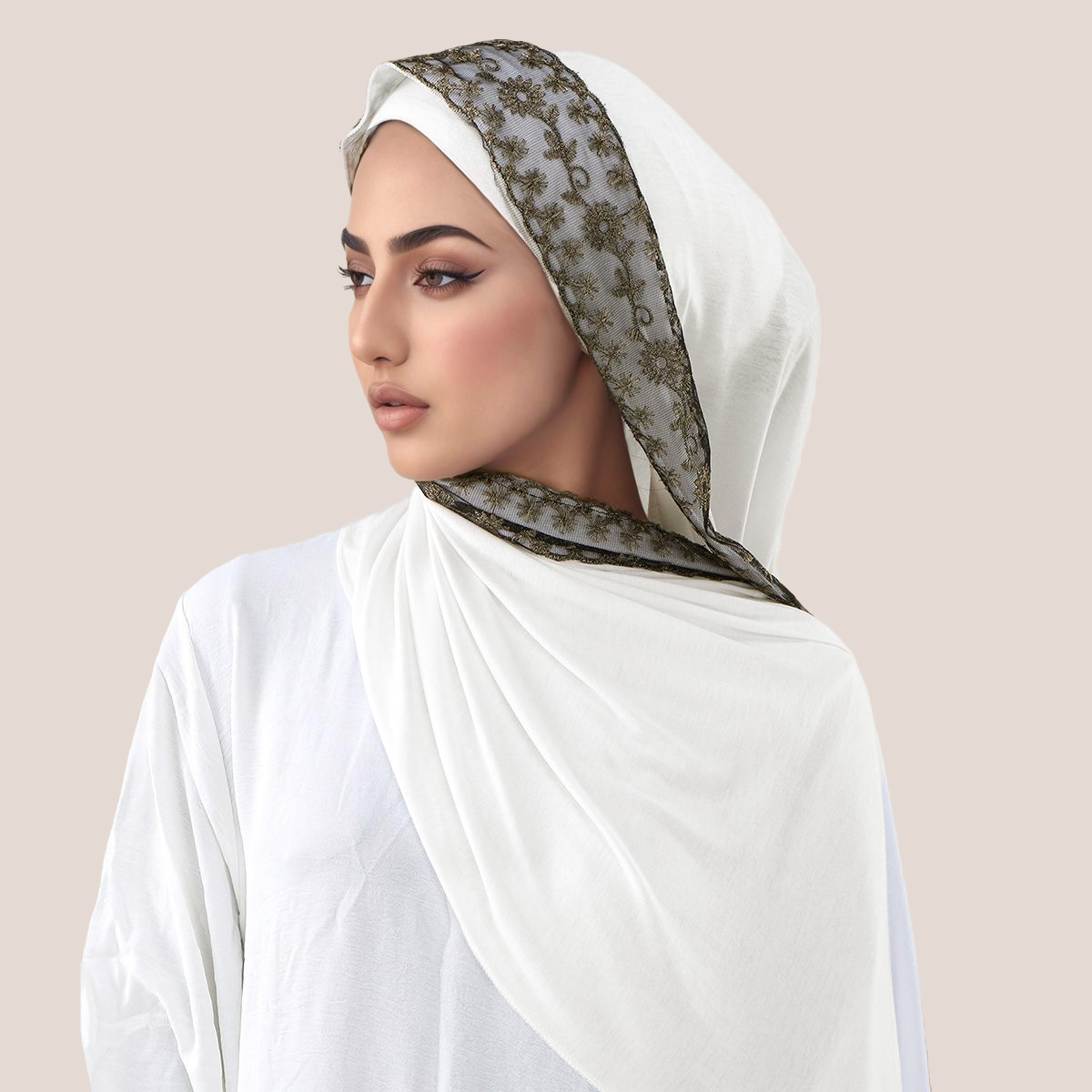Dantel İşlemeli Pamuklu Jersey - Embroidery Fashion incelemesi ve fiyatı