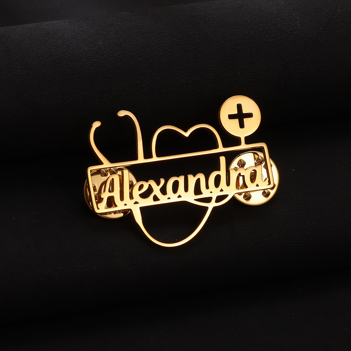 Kişiye Özel Stetoskop Broş Kiş - Embroidery Names incelemesi ve fiyatı