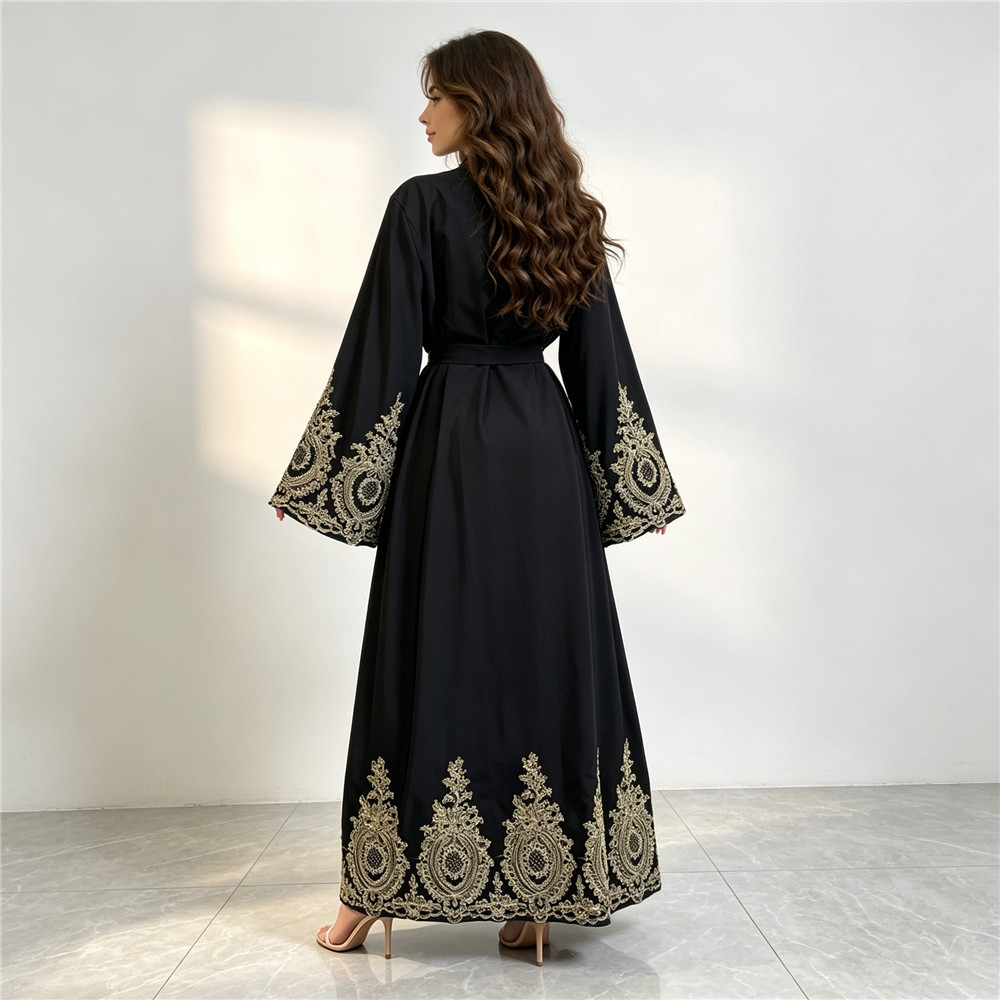 Yeni Abaya Dubai Lüks Kimono H - Embroidery Kaftan incelemesi ve fiyatı