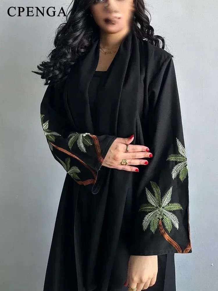 Eid ramazan siyah müslüman müt - Embroidery Kaftan incelemesi ve fiyatı