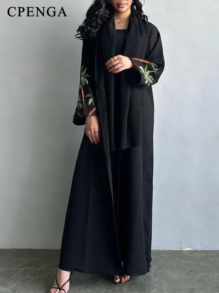 Eid ramazan siyah müslüman müt - Embroidery Kaftan incelemesi ve fiyatı