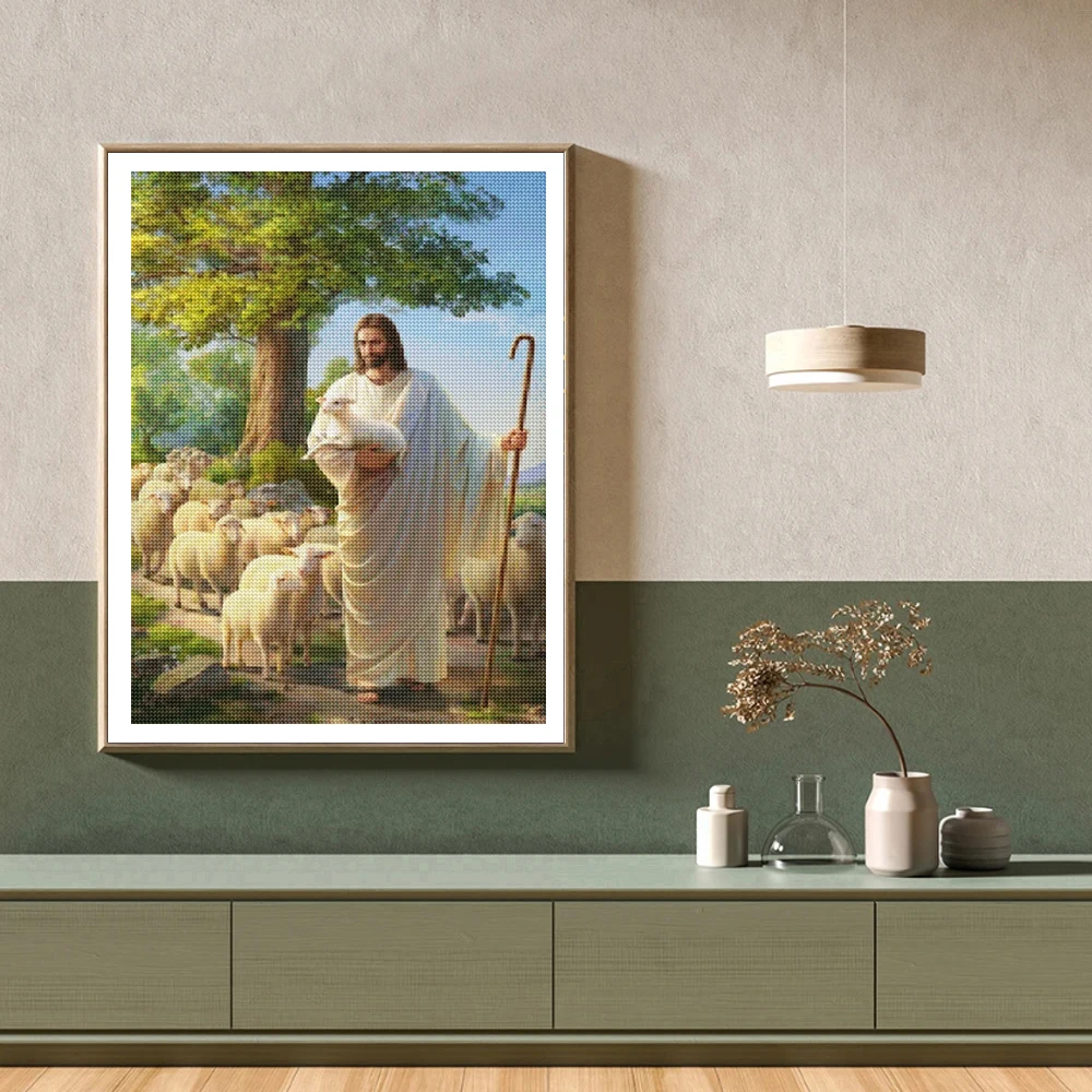 Çerçevesiz, DIY Hristiyan Elma - Embroidery Jesus incelemesi ve fiyatı