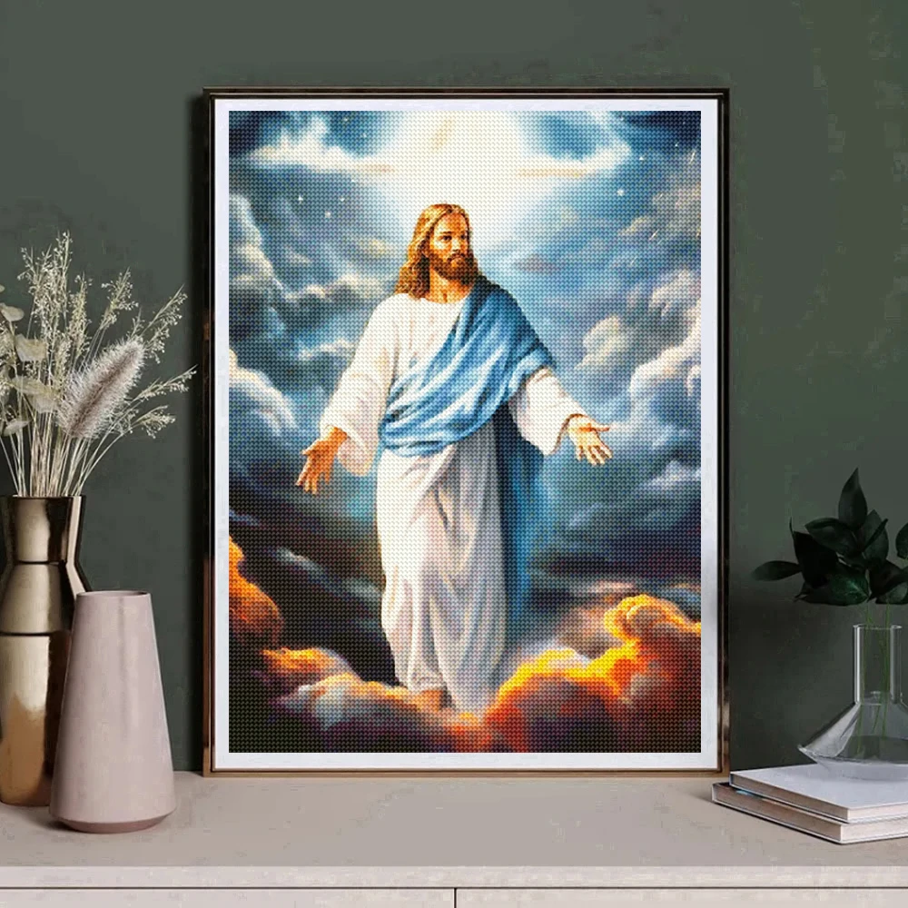 Çerçevesiz, DIY Hristiyan Elma - Embroidery Jesus incelemesi ve fiyatı
