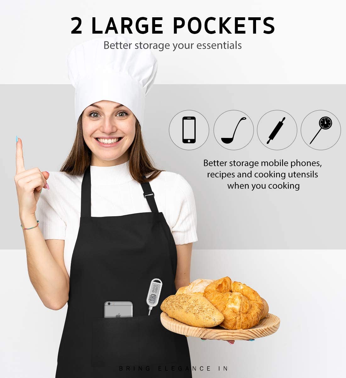 18 Renk Özel LOGO Önlükleri Ka - Embroidery Kitchen incelemesi ve fiyatı