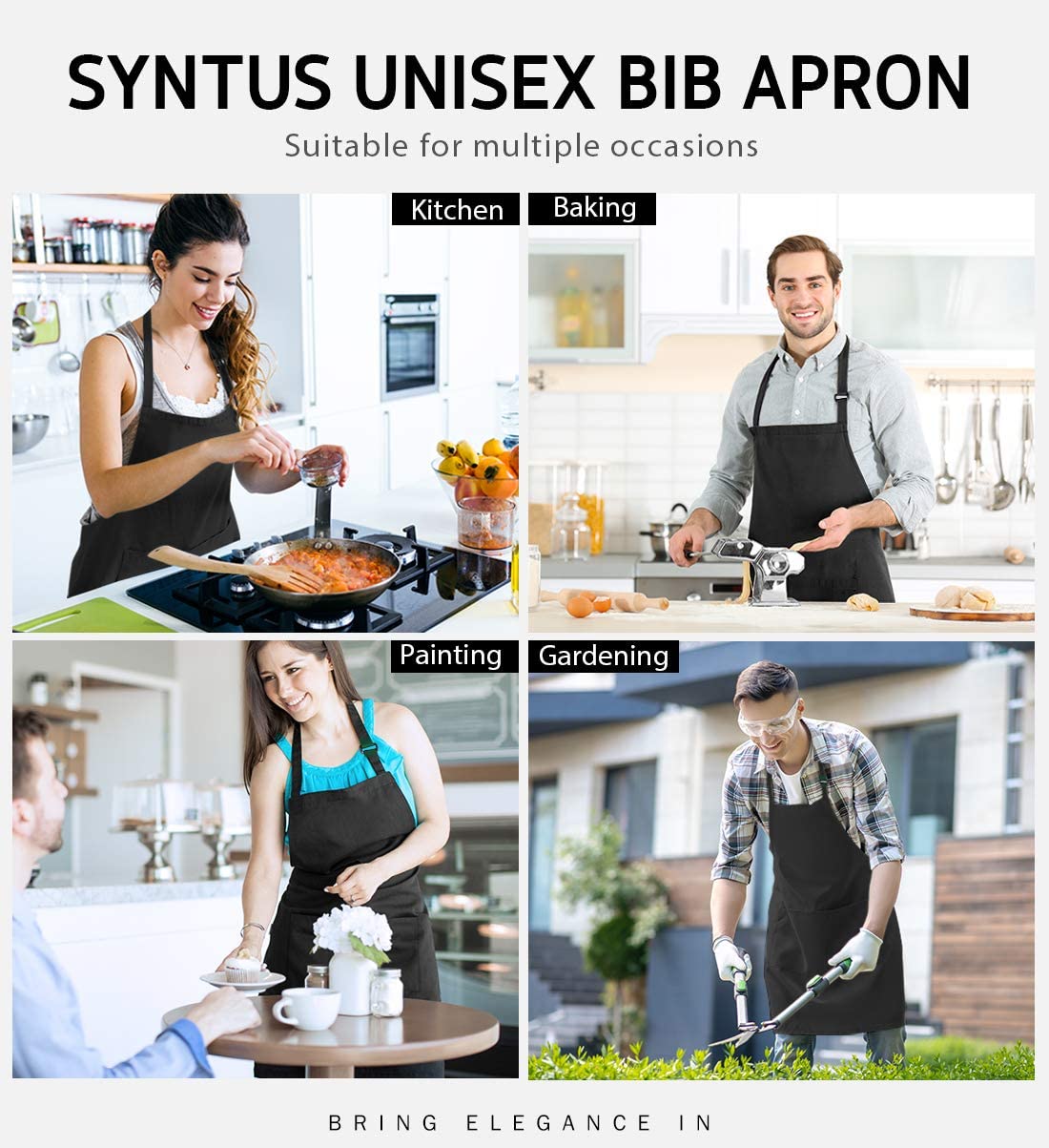 18 Renk Özel LOGO Önlükleri Ka - Embroidery Kitchen incelemesi ve fiyatı