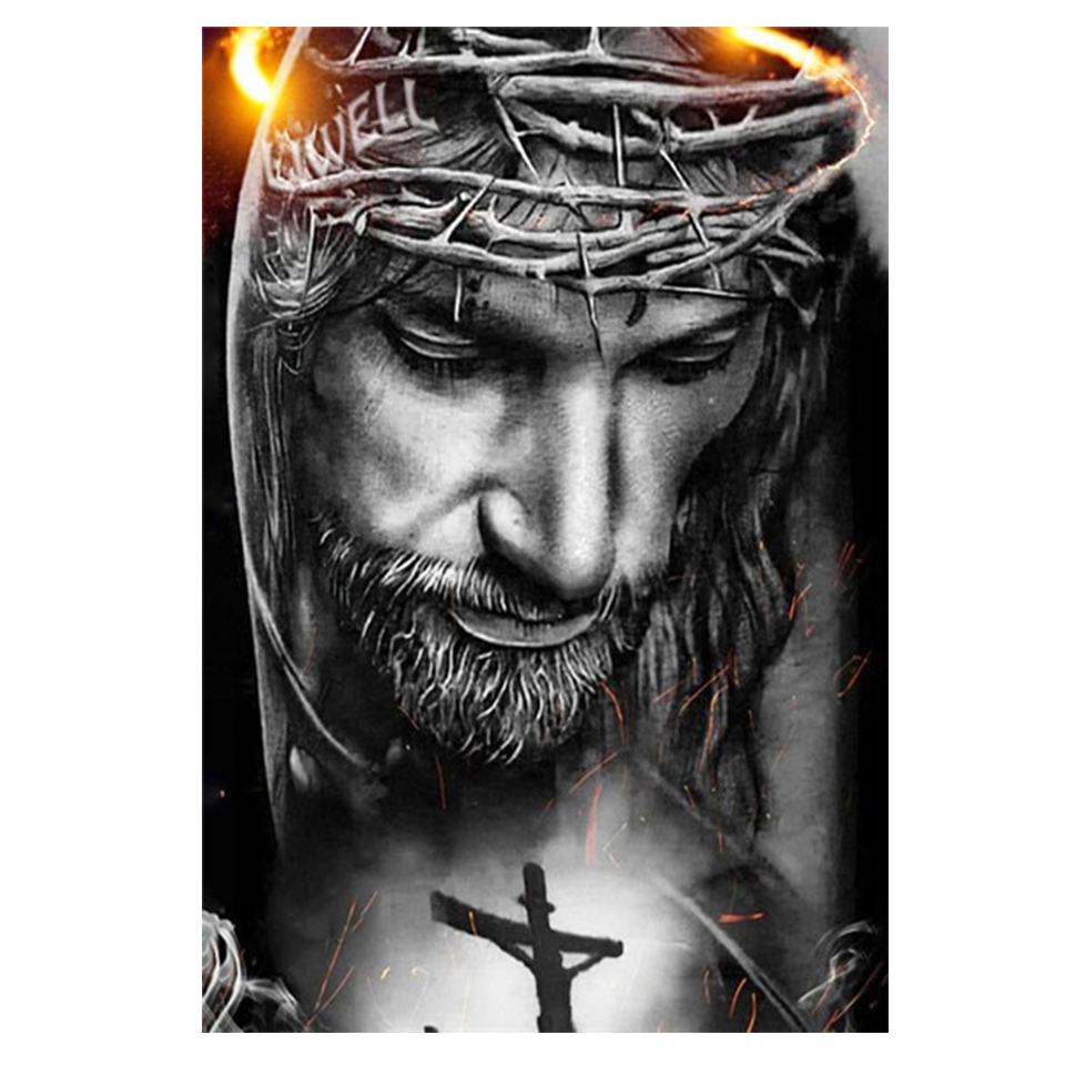 İsa 5D DIY Elmas Boyama Kiti T - Embroidery Jesus incelemesi ve fiyatı