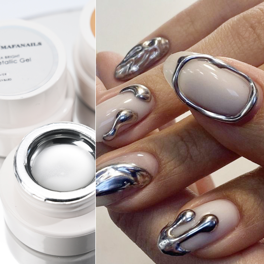 5ml Gümüş Altın Metalik Jel Oj - Embroidery Effect incelemesi ve fiyatı