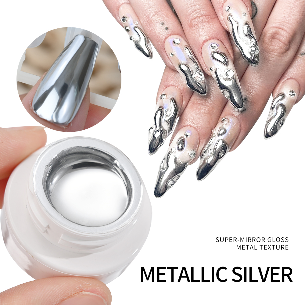 5ml Gümüş Altın Metalik Jel Oj - Embroidery Effect incelemesi ve fiyatı