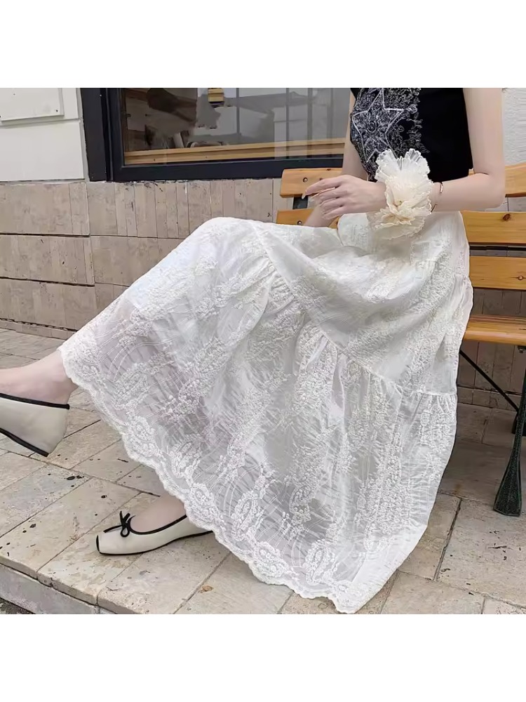 Büyük Beden Kadın Yüksek Bel A - Embroidery Effect incelemesi ve fiyatı