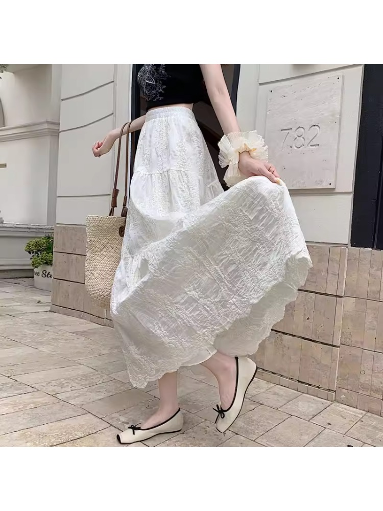 Büyük Beden Kadın Yüksek Bel A - Embroidery Effect incelemesi ve fiyatı