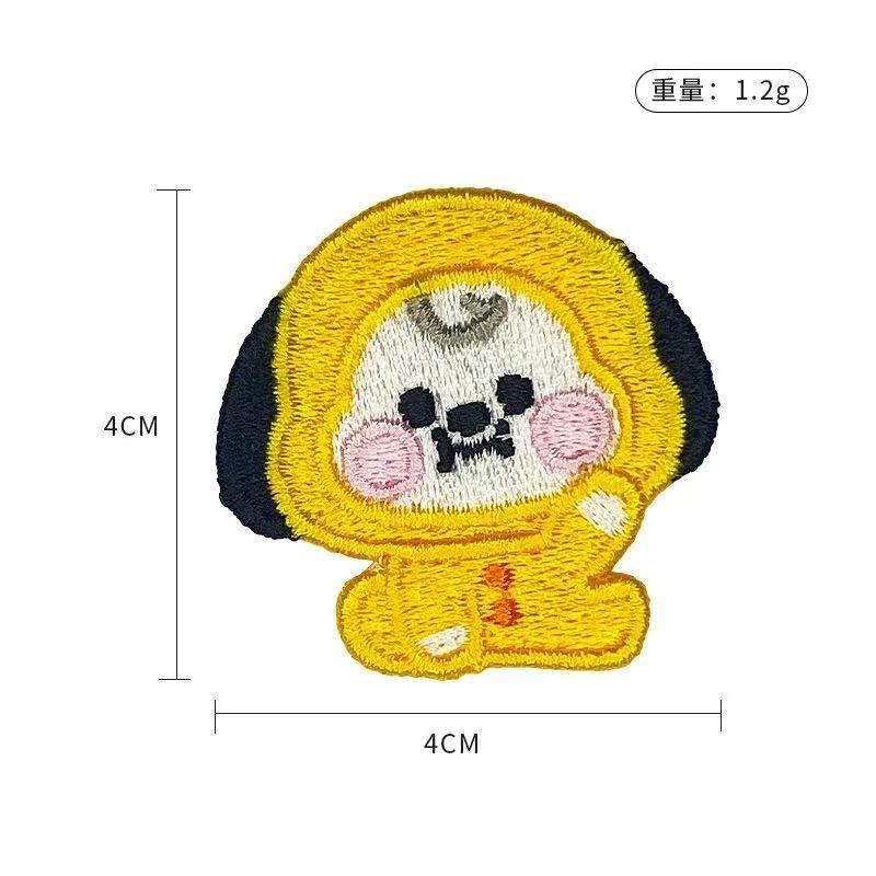 BT21 çizgi film sevimli nakışl - Embroidery Patch incelemesi ve fiyatı