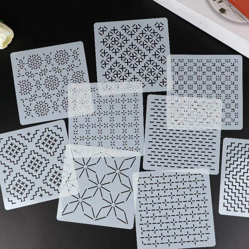 9 adet/32 adet Sashiko Nakış Ş - Embroidery Quilting incelemesi ve fiyatı