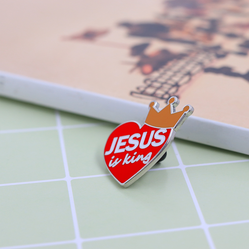 İsa kraldır kırmızı kalp taç e - Embroidery Jesus incelemesi ve fiyatı