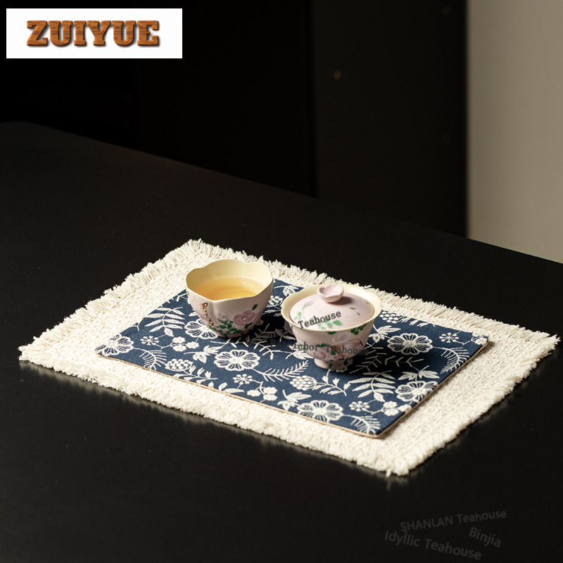 Nakışlı Çift Katmanlı Çay Sehp - Embroidery Cloth incelemesi ve fiyatı