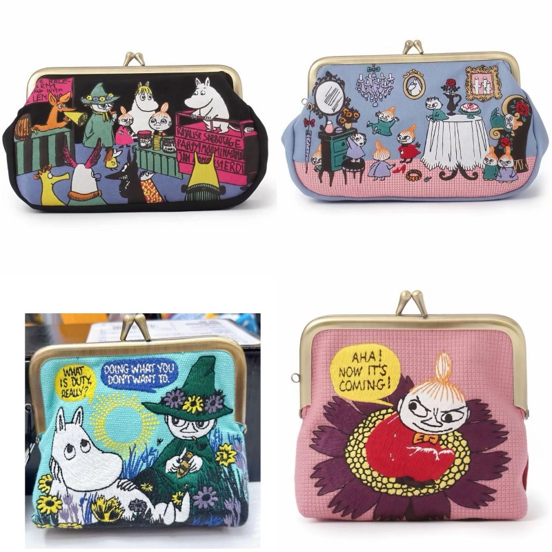 Kawaii Anime Moomins Serisi Mi - Embroidery Bag incelemesi ve fiyatı