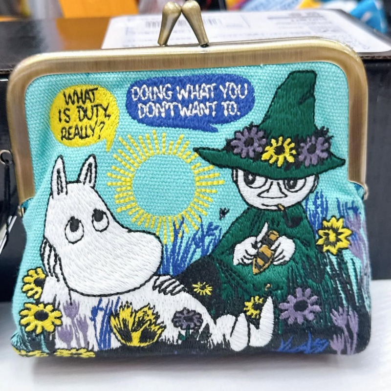 Kawaii Anime Moomins Serisi Mi - Embroidery Bag incelemesi ve fiyatı