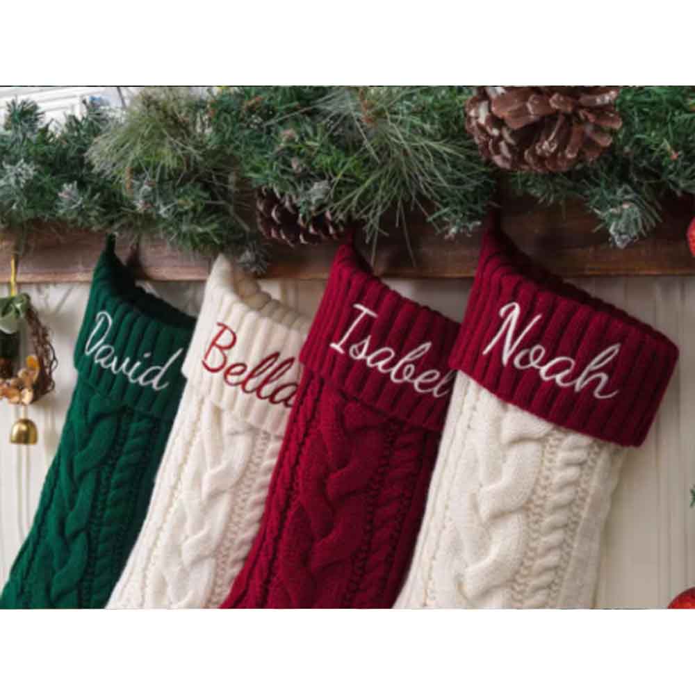 Kişiye Özel Örme Noel Çoraplar - Embroidery Names incelemesi ve fiyatı