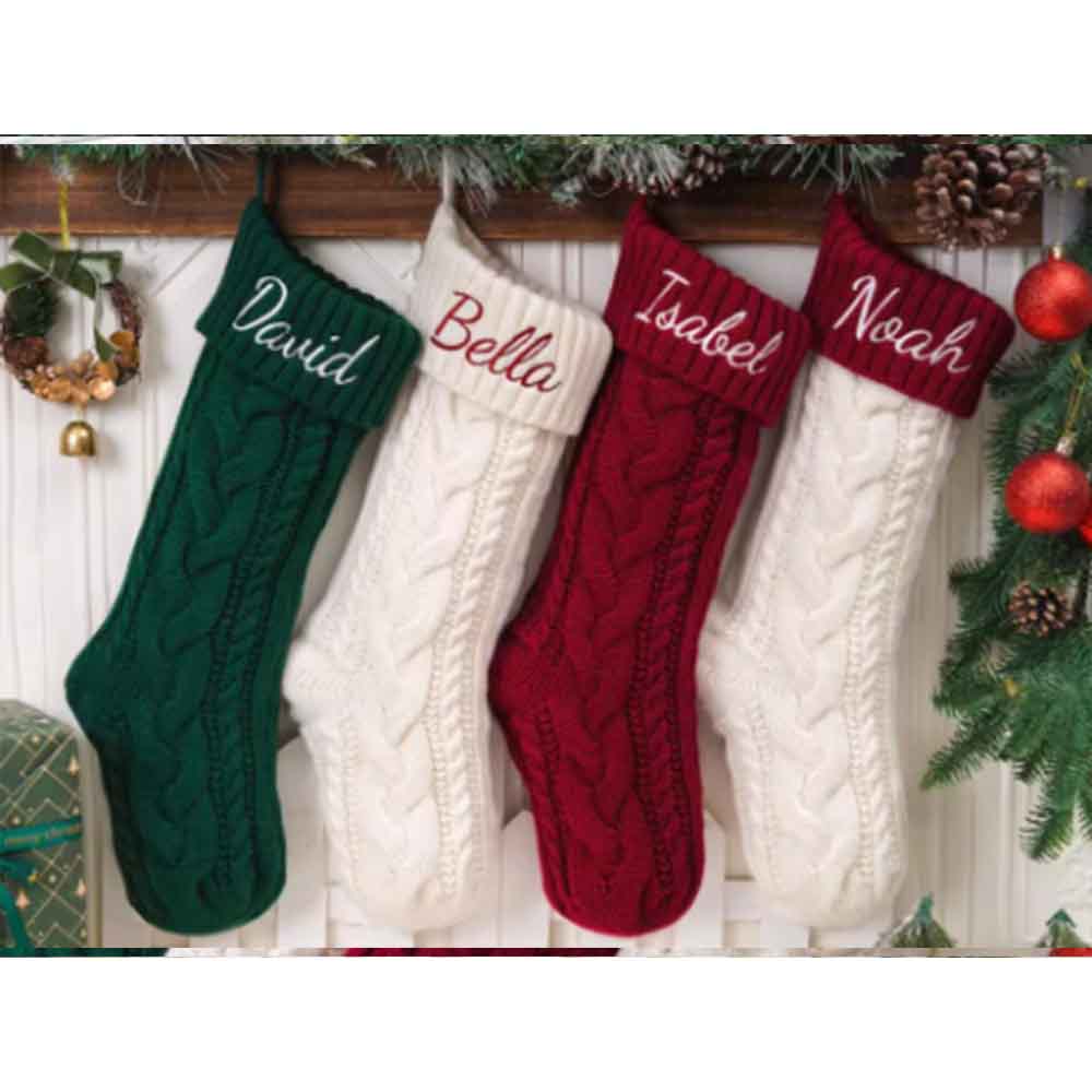 Kişiye Özel Örme Noel Çoraplar - Embroidery Names incelemesi ve fiyatı
