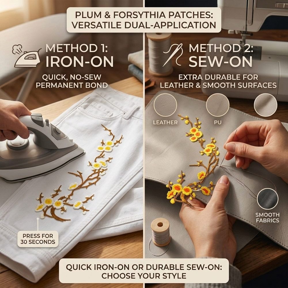 Kendin Yap Kiraz Çiçeği Ütüyle - Embroidery Patch incelemesi ve fiyatı