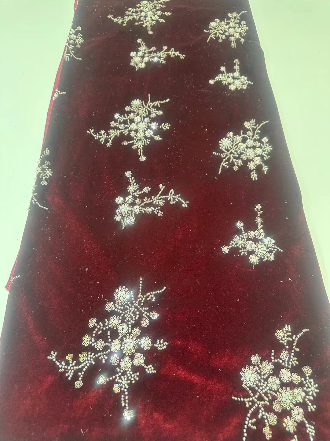 Afrika El Yapımı Boncuklu Kadi - Embroidery Net Fabric incelemesi ve fiyatı